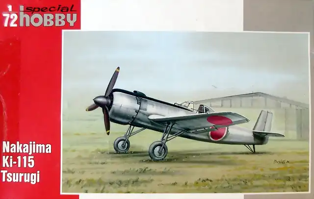 Special Hobby - Nkajima Ki-115 Tsurugi - 1-72