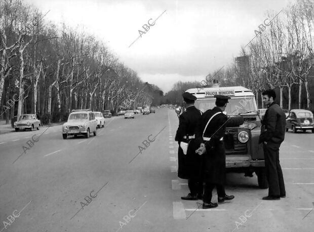 Madrid Parque del Retiro 1975