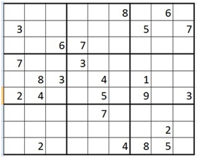 SUDOKU FACIL