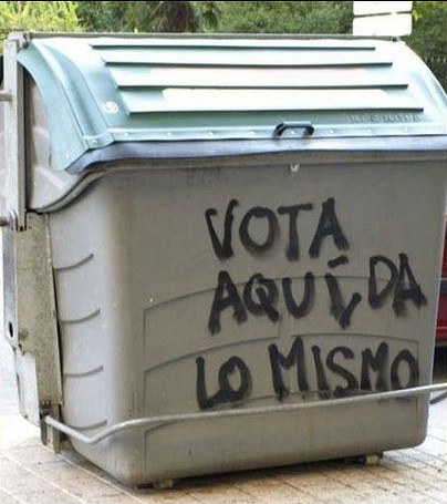 vota aqu?, da lo mismo