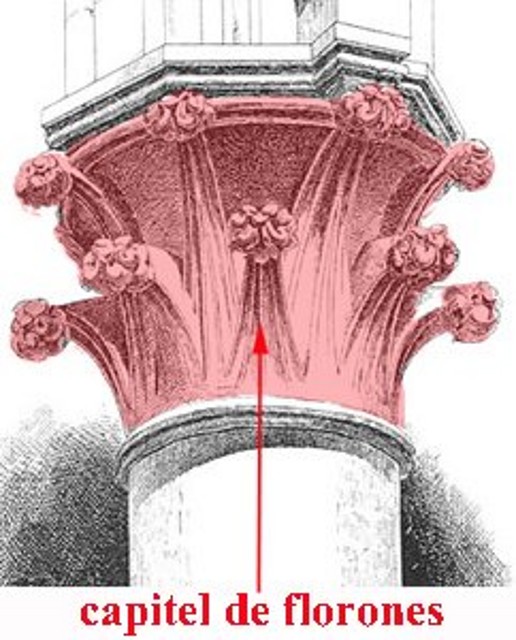 florones, capitel de