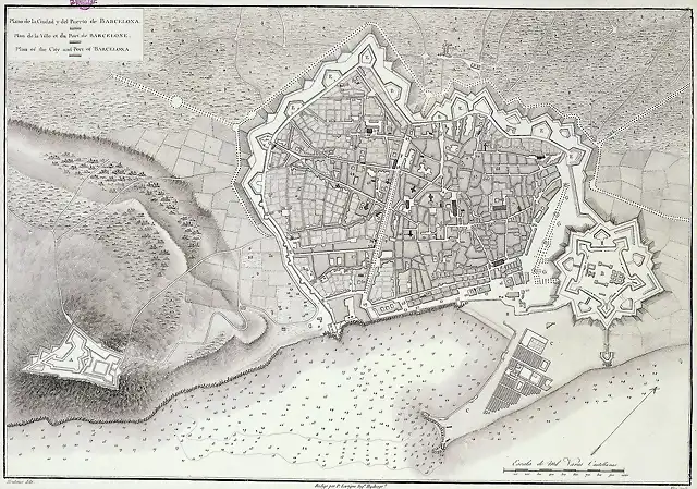 la-ciudad-de-barcelona-amurallada-y-la-ciudadela-1806