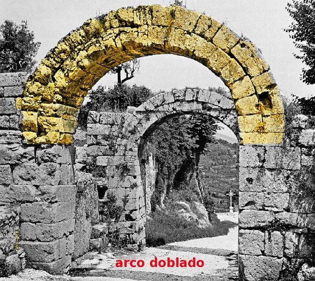 doblado, arco