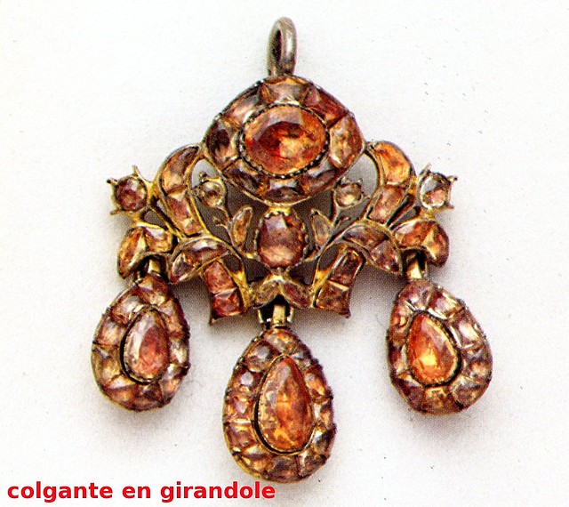 girandole, colgante en