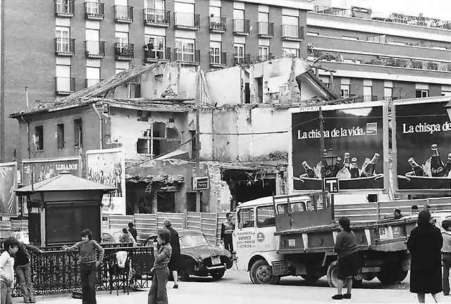 Madrid Plaza de Lavapies 1976