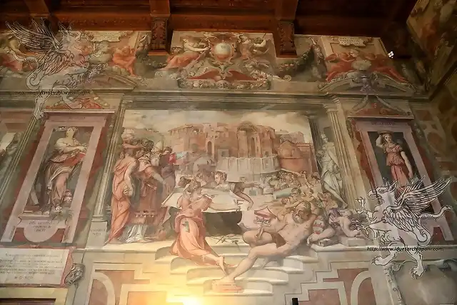 Sala dei Cento Giorni palazzo della Cancelleria 9