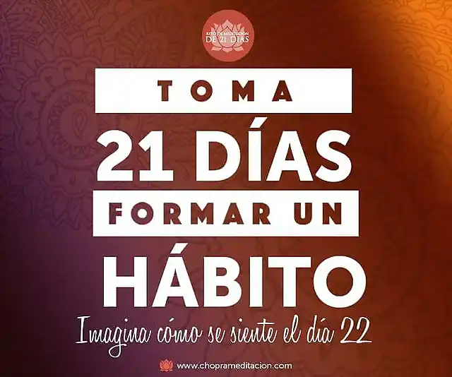 21 Dias para formar un habito