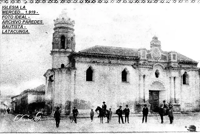 Latacunga, La Merced 1919