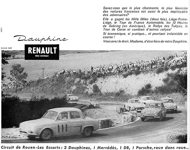 Renault Dauphine - TdF'57 - Rouen - 02