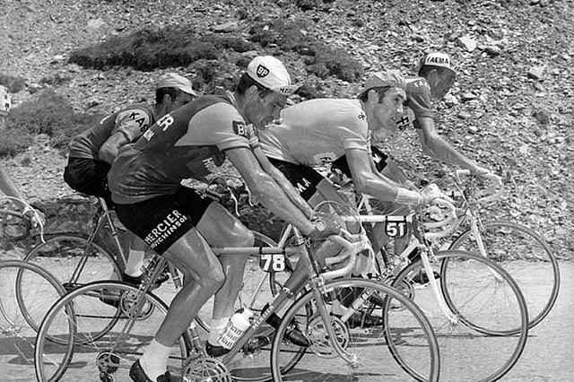 TDF-1969-VAN DE BOSSCHE-MERCKX-POPU,GANDARIAS.