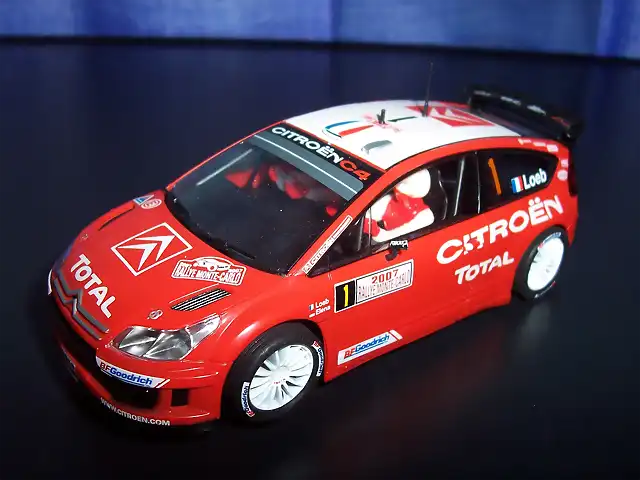 Citroen c4 en Scalextric ,