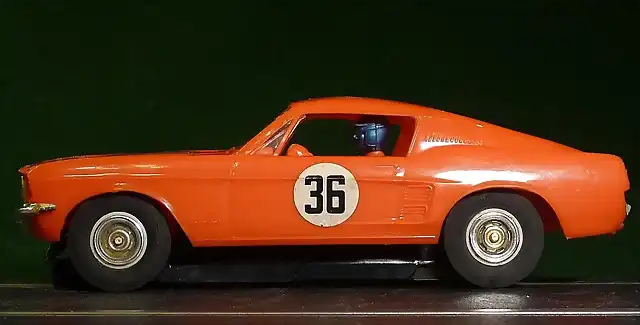 ford mustang orange