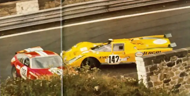 Ferrari 512 crash Daytona