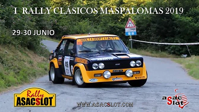 CARTEL I RALLY MASPALOMAS 2019