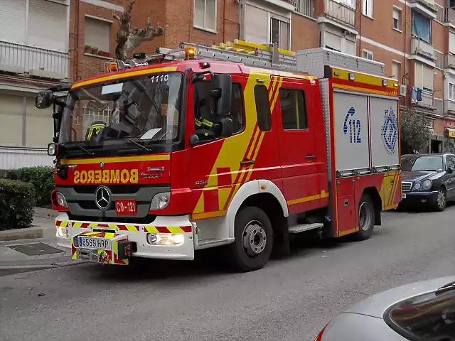 Camion-de-bomberos-de-Madrid