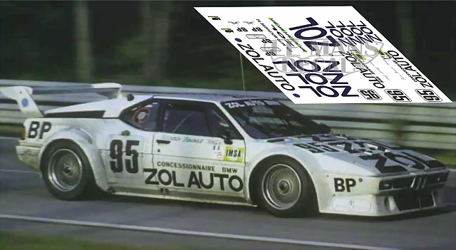 BMW M1 - Le Mans 1980 #95 BMW M1 - Le Mans 1980 #95