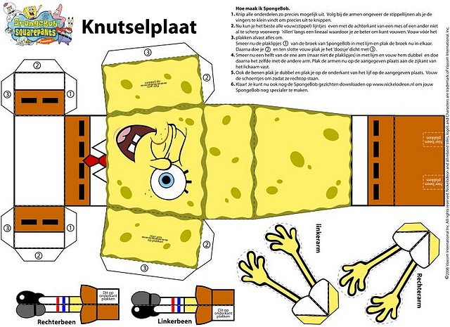 SpongeBobenPatrickKnutselplaten_basis_01 SpongeBobenPatrickKnutselplaten_basis_01
