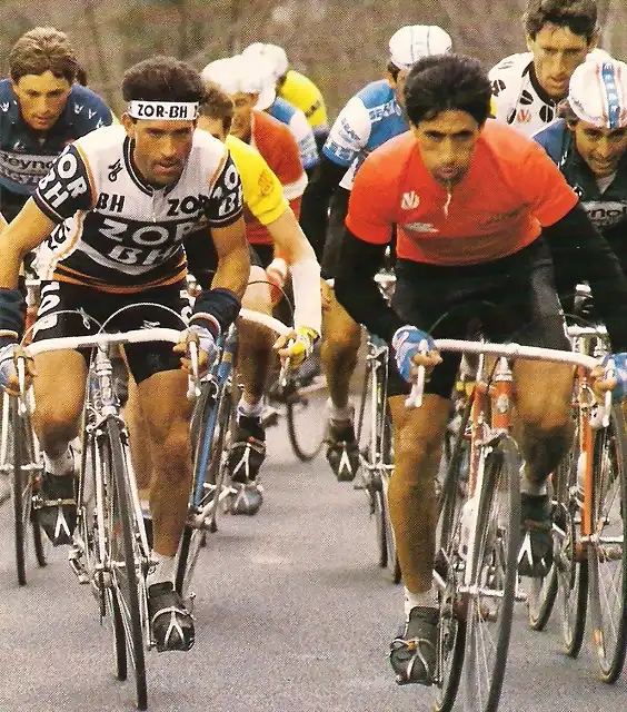 VUELTA A ESPAA 1986,PINO,GOROSPE,C.HERNANDEZ,LAGUIA