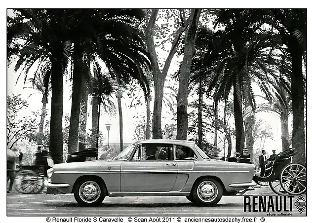 Publicit? Renault Floride s et renault Caravelle (2)