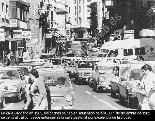 Valladolid Calle Santiago 1982