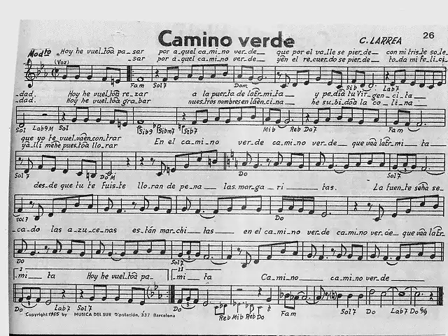 CAMINO VERDE