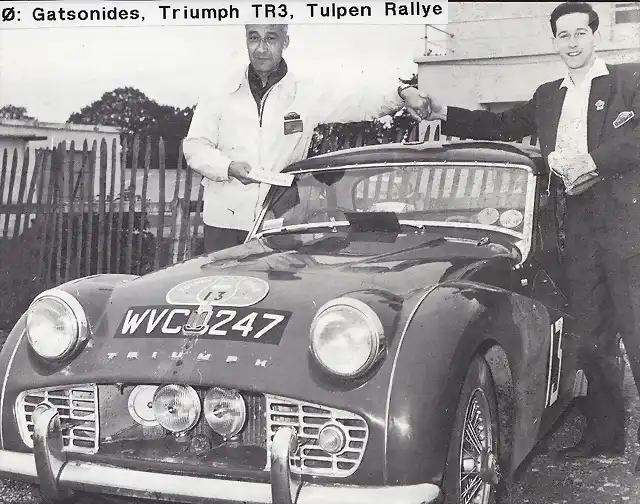 Triumph TR3A - Tulpen Rally