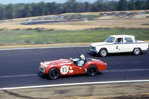 Triumph TR3 racing - vermell 3 Triumph TR3 racing - vermell 3