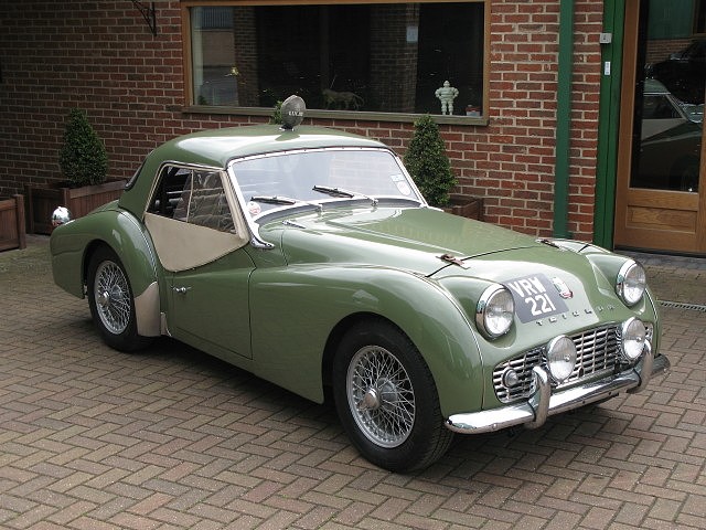 Triumph TR3 Restored Works Rally 1