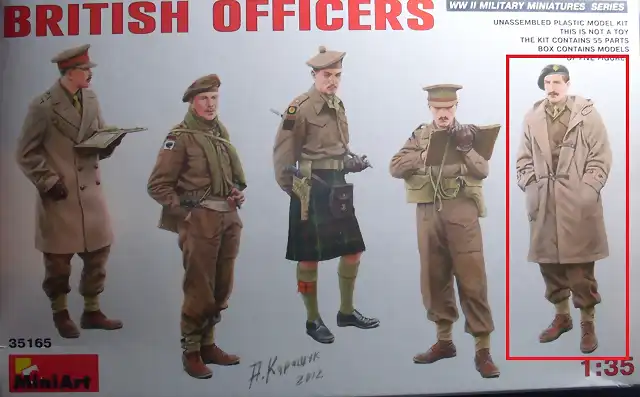 Miniart - British Officers - 1-35