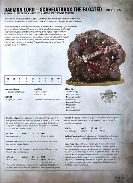 Gran Demonio Nurgle