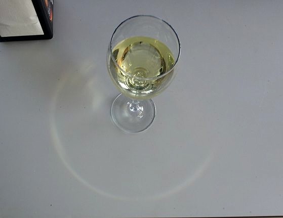 Copa de vino blanco