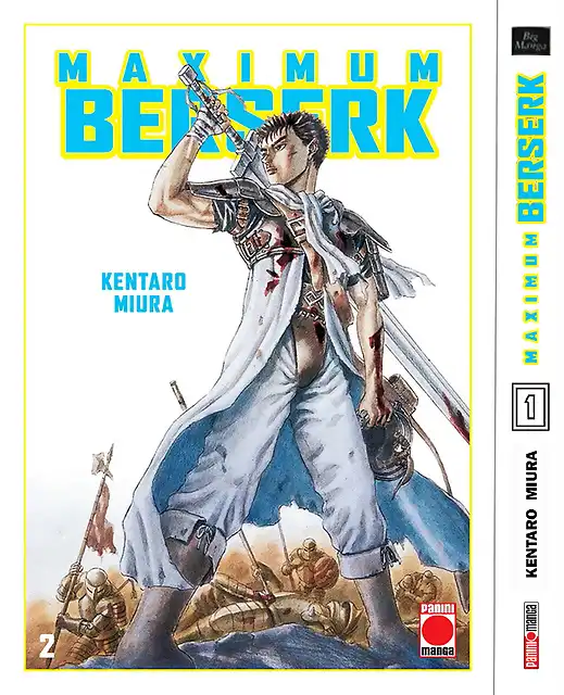 Berserk Maximum Portada + canto Tomo 2 02