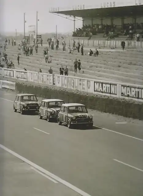 Mini Cooper - TdF'64 - 3 works cars