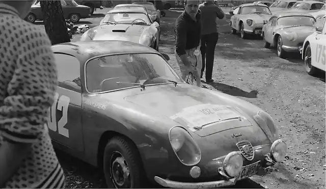 Fiat-Abarth Zagato TdF'59 - Annie Spiers-Georges Houel - Rouen