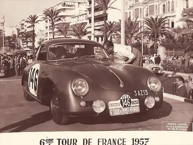 Porsche 356 Coup - TdF'57