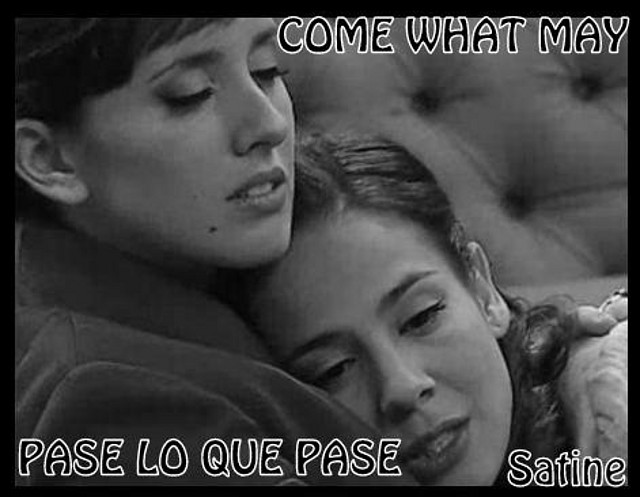 TERE Y ANA PORTADA FF COME WHAT MAY