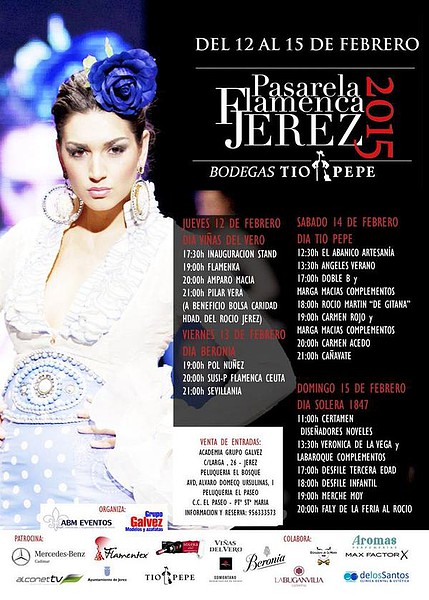 Pasarela flamenca Jerez 12 a 15 febrero 2015 Pasarela flamenca Jerez 12 a 15 febrero 2015