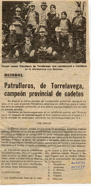 1979.05.20 Liga cadete