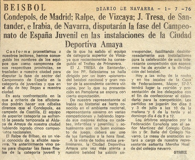 1976.07.01 Sector juvenil 1976.07.01 Sector juvenil