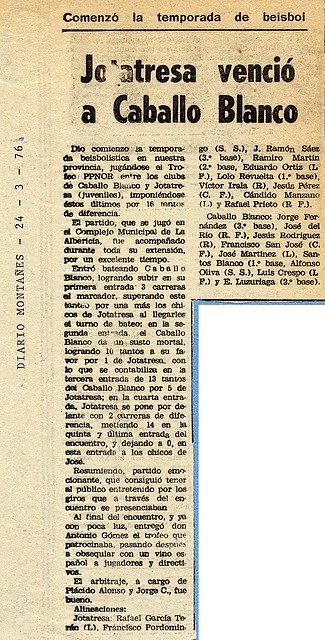 1976.03.24 Trofeo juvenil DM 1976.03.24 Trofeo juvenil DM