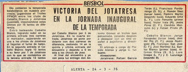 1976.03.24 Trofeo juvenil A