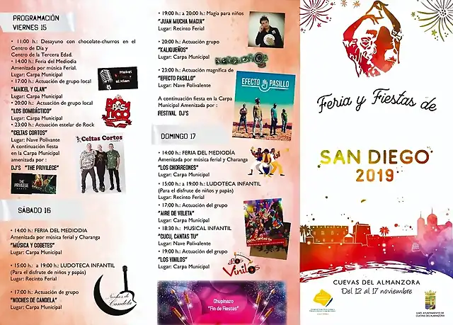 CARTEL FERIA CUEVAS