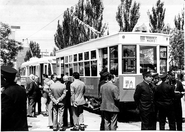 Madrid, tranvas. Foto tomada de internet