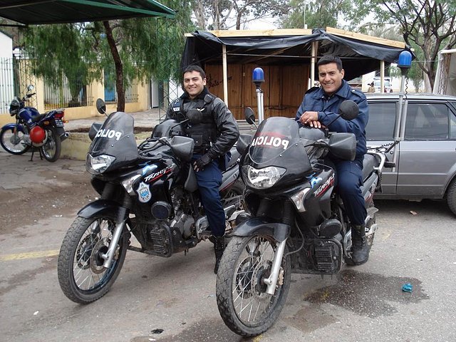 MOTO POLICIA DE SAN JUAN - ARGENTINA