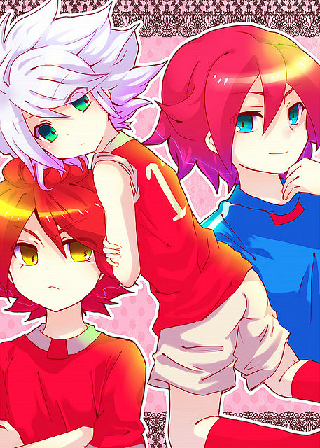 ainazuma eleven burn, gazelle y shavier FFI ainazuma eleven burn, gazelle y shavier FFI