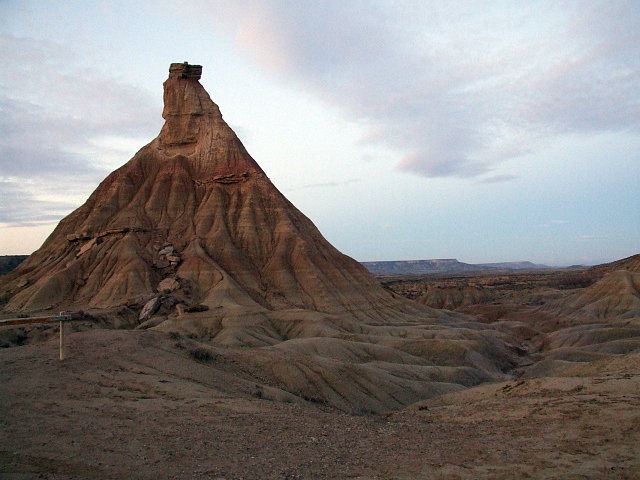 Cabezo de Castildetierra al atardecer