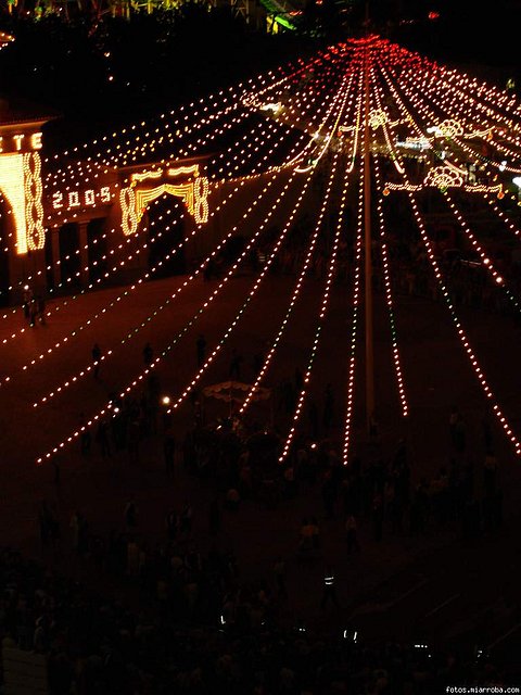 llegada de la Virgen de los Llanos