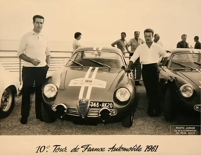 Alfa Romeo Giulietta SZ -TdF'61 - Pierre Orsini - 01