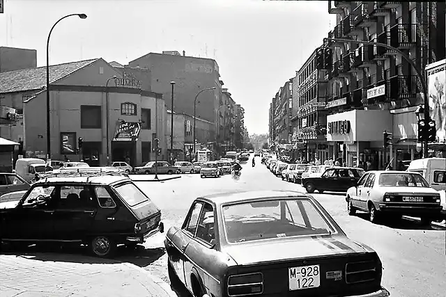 Madrid calle Valencia 1983