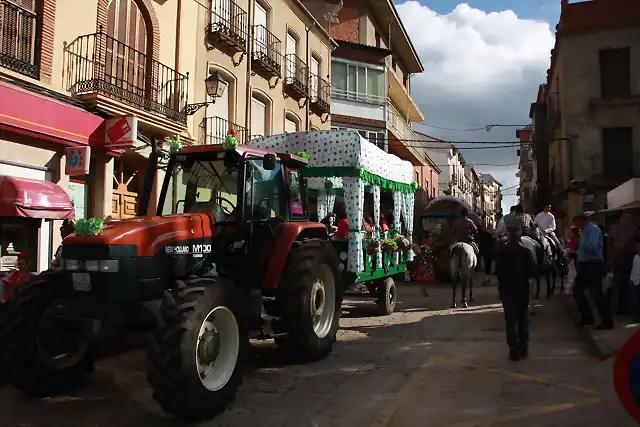 004, las carrozas preparadas